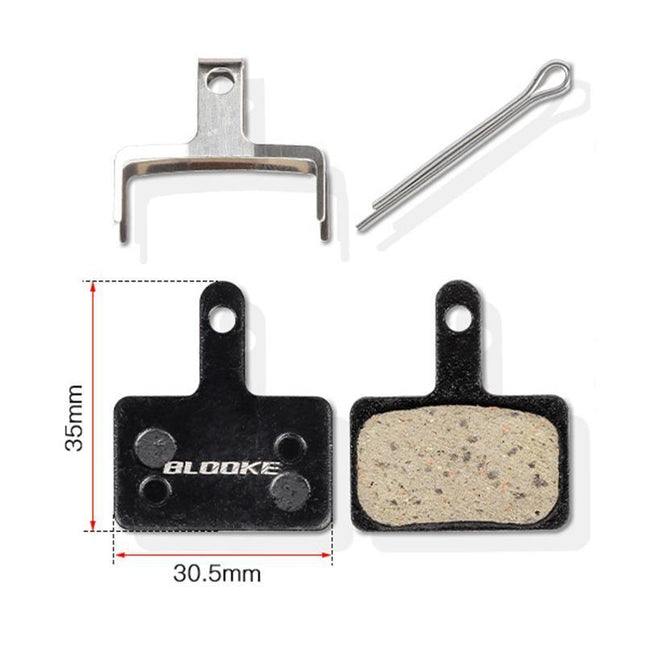 4 pairs Mountain Bike Bicycle Disc Brake Pads For Shimano Mechanical/Hydraulic - Aimall