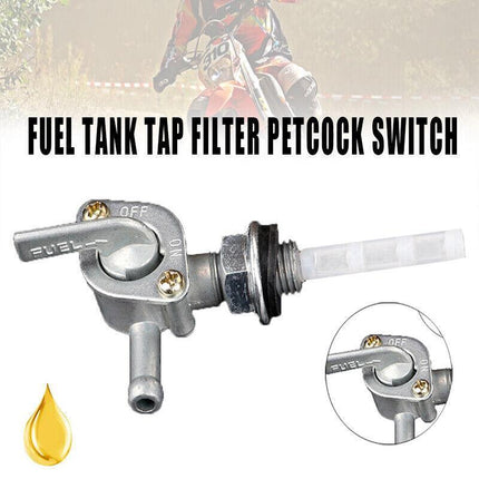 Fuel Tank Tap Filter Petcock Switch 110cc 125cc PIT PRO Quad Dirt Bike ATV Buggy - Aimall