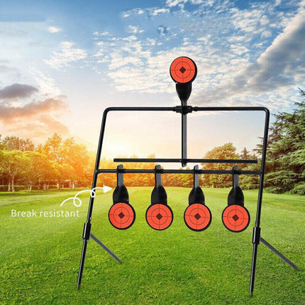 Centra Shooting Target Metal Splatter Archery Resetting Air Riffle Gun Game 2MM - Aimall