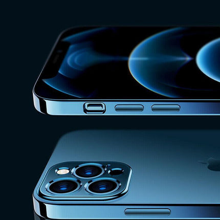For iPhone 13 12 11 Pro Max Case Thin Matte Ultra Slim Shockproof Clear Cover AU - Aimall
