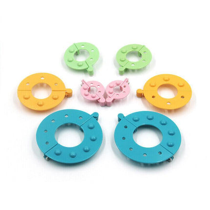8Pcs Pompom Maker Kit 3.5/5.5/7/9cm 4 Sizes Knitting L-oom DIY Pom Pom Maker AU - Aimall