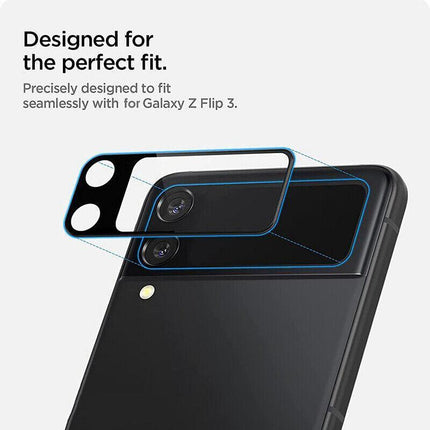 For Samsung Galaxy Z Flip 3 5G 3D Tempered Glass Camera Lens Screen Protector AU - Aimall