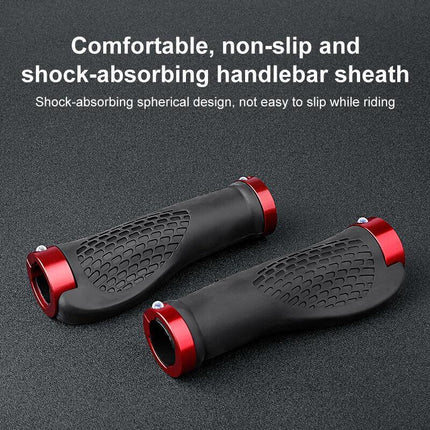 Cycling Lock-On MTB Ergonomic Mountain Bike Rubber Grips Bicycle Handlebar AU - Aimall