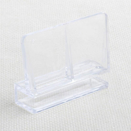 4PCS Plastic Clips Glass Cover Support Holder Aquarium Fish Tank 6/8/10/12mm New - Aimall