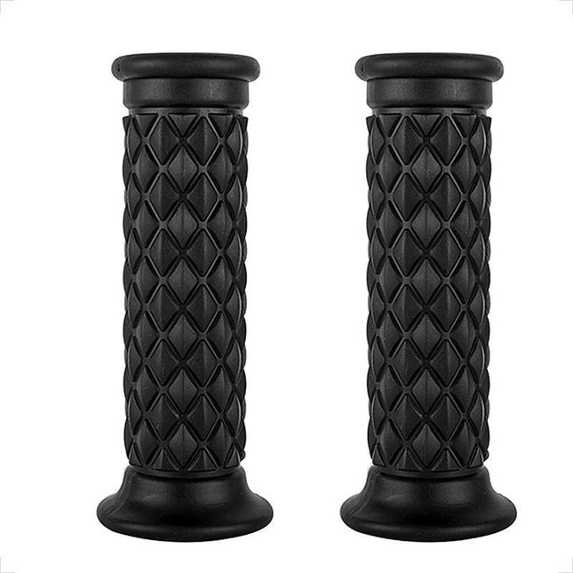 Motorcycle Rubber Gel Hand Grips For 7/8in 22mm Handlebar Sports Bike Universal - Aimall