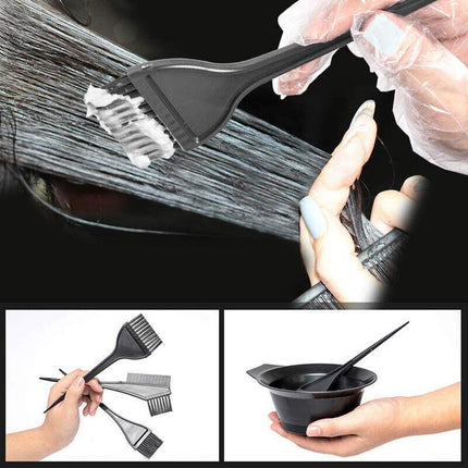 5PCS Hair Coloring Brush And Bowl Set Bleaching Dye Kit Salon BeQAty Comb TintAL - Aimall