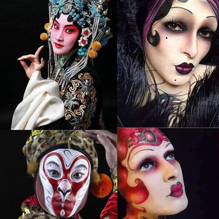 12 Colours Face Body Paint Oil Painting Art Make Up Set Halloween Party Fancy AU - Aimall