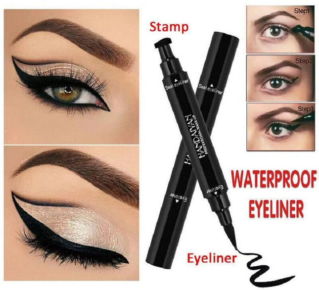 Winged Eyeliner Stamp Waterproof Makeup Eye Liner Pencil Black Liquid AU Stock - Aimall