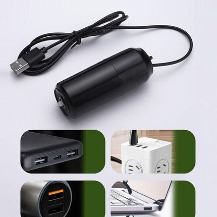 USB Aquarium Oxygen Pump Mini Fish Tank Air Pump Compressor Aerator Accessories - Aimall
