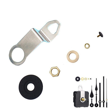 12PCS Wall Clock Quartz Movement Motor Mechanism Long Spindle Hands Repair Kit - Aimall