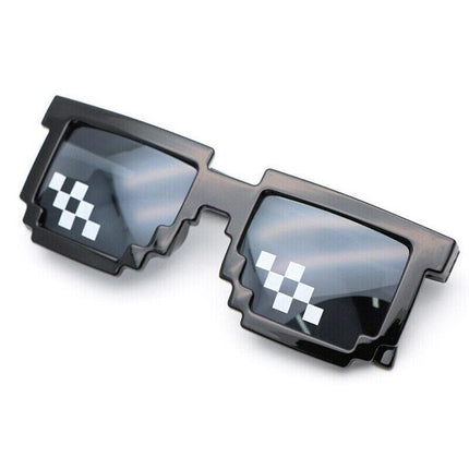 Thug Life Sunglasses Deal With It 8/6 Bit Pixel Glasses Cool Fashion Goggles - Aimall