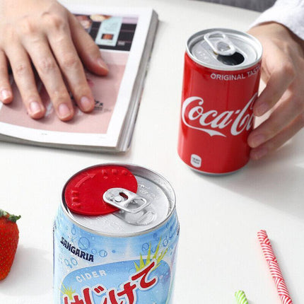 6PCS Beverage Can Lid Cap Soda Soft Drink Snaps Tops Cover Lock Sealer Protector - Aimall