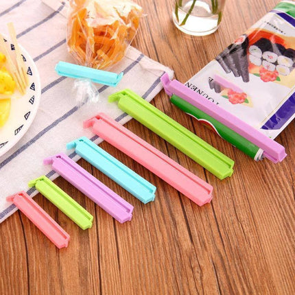 Plastic Sealing Bag Clip Sealer Clamp Kitchen Storage Food Snack Chips Seal Tool - Aimall