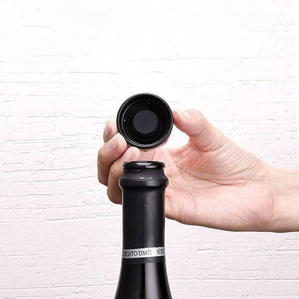 3PCS Vacuum Champagne Wine Bottle Stopper Sealer Cork Silicone Seal Plug Cap DM - Aimall