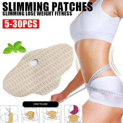 Belly Slimming Patch Wing Weight Loss MYMI Wonder Patch Fat Burner Navel Sticker - Aimall