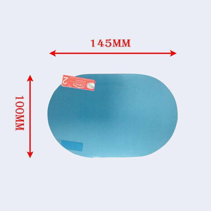 2PCS Fog Anti-glare Car Rearview Mirror Trim Film Cover Rainproof Accessories AU - Aimall