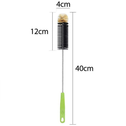 Bottle Brush Long Handle Cup Brush Kettle Brush Scrubbing Tool Cleaning Brushes - Aimall