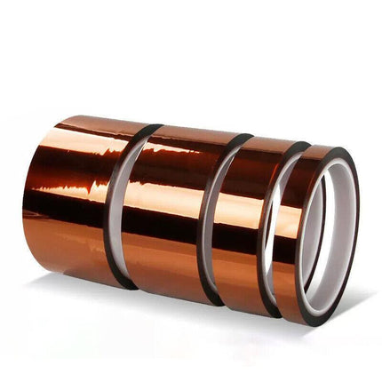33M 5-25MM Kapton Tape High Temperature Heat Resistant Polyimide 3D Printer VIC - Aimall