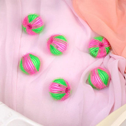 6PCS Wash Ball Grabbing For EA Lint Laundry Hair Cleaning Fluff Washing Machine - Aimall