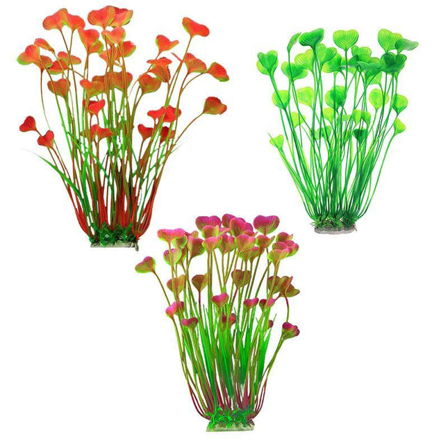 Aquarium 40cm Artificial Simulation Water Plants Fish Tank Plant Grass Decor AU - Aimall