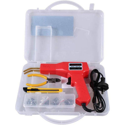 Plastic Welder Garage Tool Repair Welding Kit Car Bumper Hot Stapler Machine AU - Aimall