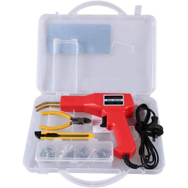 Plastic Welder Garage Tool Repair Welding Kit Car Bumper Hot Stapler Machine AU - Aimall