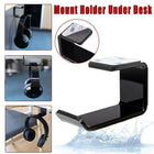 Mount Holder Hook Dual Headset Tape New Clever Headphone Stand Hanger Under Desk - Aimall