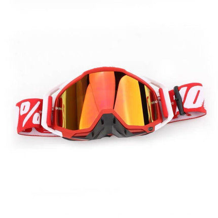 Motorcycle Racing Goggles Motocross MX MTB ATV UTV Dirt Bike Off-road Eyewear AU - Aimall
