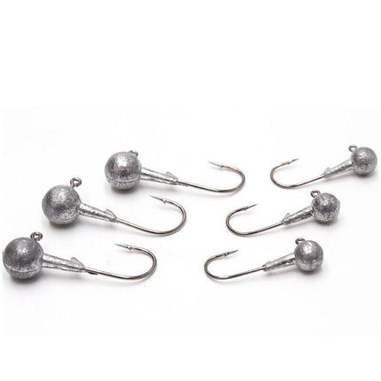 20PCS Jig Heads High Chemically Sharpened Hooks, Fishing Tackle AU - Aimall