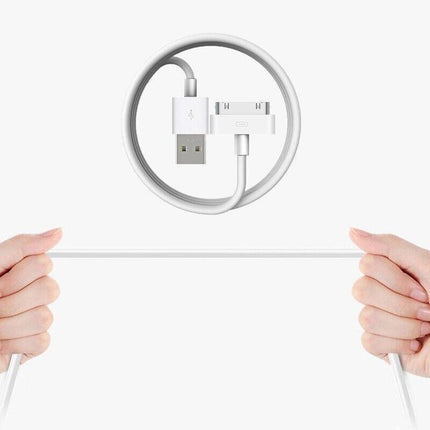 USB Data Charger Cable for Apple iPhone 4S 4 3GS iPod Touch iPad 2 3 Sync Cord - Aimall