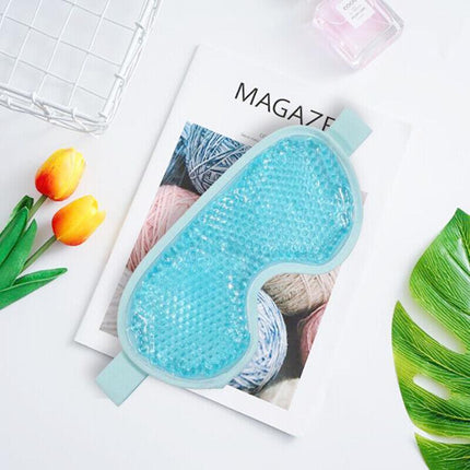 Gel Beads Eye Spa HOT/COLD MASK Reusable Cooling Ice Pack Pain Relief Tired Eyes - Aimall