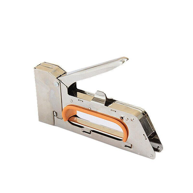 Heavy Duty Staple Gun Stapler + 6000 Staples Fastener Tool Kit Tacker Upholstery - Aimall