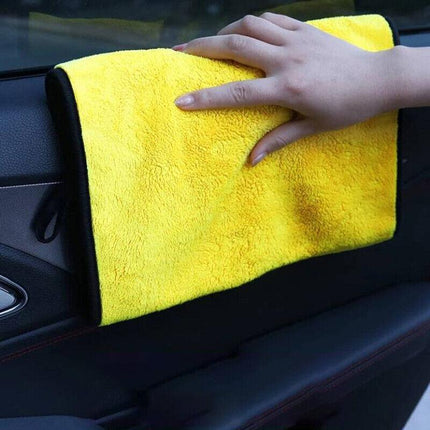 6PCS Car Wash Cloth Microfibre Super Absorbent Polishing Cleaning towels Drying - Aimall