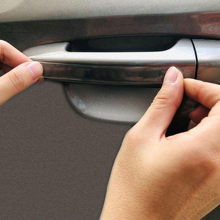Car Door Handle Scratch Protector Clear Anti-collision Strip Sticker Accessories - Aimall