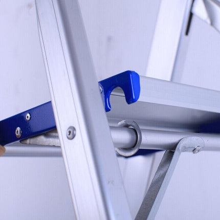 3/4/5 Step Multi-Purpose Folding Ladder Aluminium Light Weight Non Slip Platform - Aimall