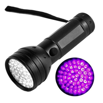 UV Torch Ultra Violet Flashlight Blacklight Light Lamp 51 LED 395 nM Aluminum AU - Aimall