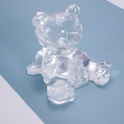 Bear Phone Holder Silicone Epoxy Resin Casting Mold DIY Furnish Ornament Mould A - Aimall