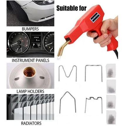 Plastic Welder Garage Tool Repair Welding Kit Car Bumper Hot Stapler Machine AU - Aimall