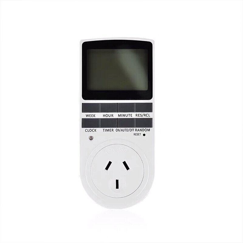 Digital Timer Switch Socket Electric Programmable Power 240V AU Plug ...