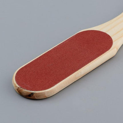 Foot File Pedicure Wood Double Sided Rasp Dead Skin Callus Remover Sanding Tools - Aimall