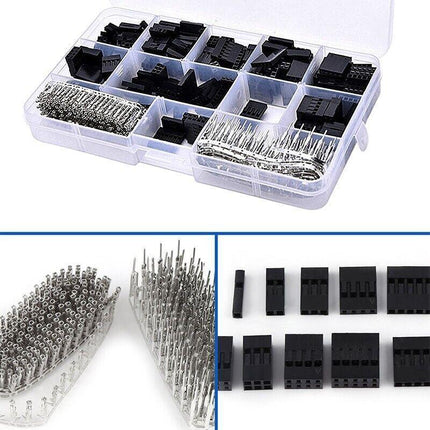 620x Connector Crimp Pin Male Housing Kit Female Dupont Wire Jumper Pin Header - Aimall