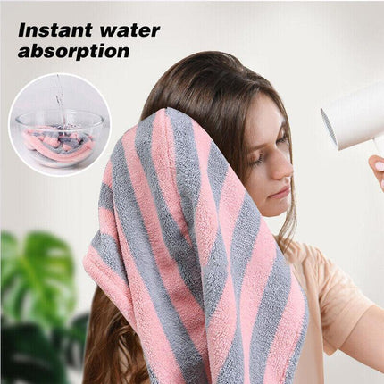 Magic Instant Dry Hair Towel Rapid Fast Drying Hair Towel Fast Absorbent Hat Cap - Aimall