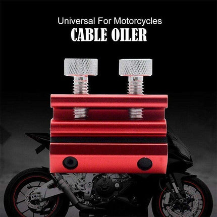 Universal Motorcycle Dual Cable Oiler Luber Lubricator Tool MX Dirt bike - Aimall