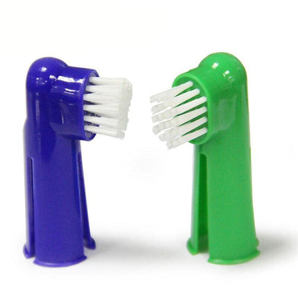 1PC Pet Dog Cleaning Toothpaste+Toothbrush+ Back Up Brush Set Vanilla Flavour AU - Aimall