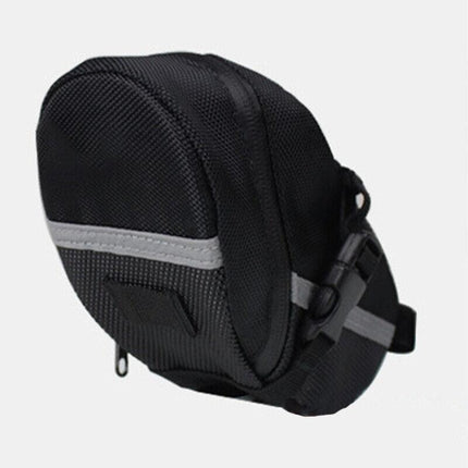 Outdoor Bike Saddle Bag Cycling Seat Storage Waterproof Bicycle Tail Rear Pouch - Aimall