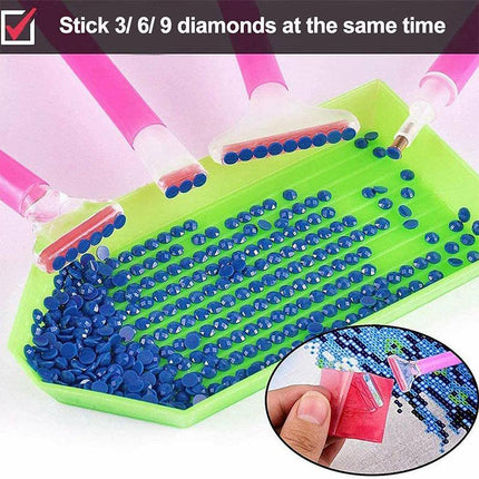 22 Piece 5D Diamond Painting Tools Box Diamond Accessories Diy Art Craft Pen Set - Aimall