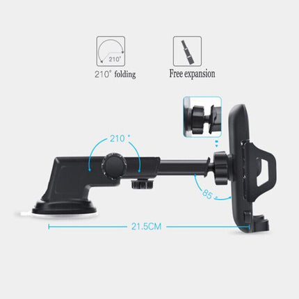 Universal 360° Windshield Mount Car Smart Phone Holder Cradle Long Neck AU - Aimall