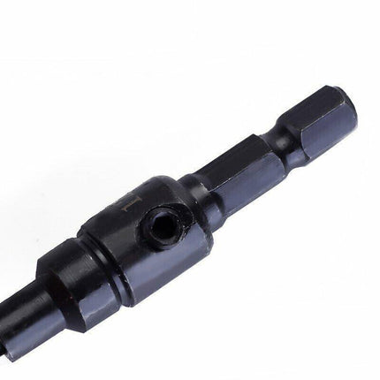 4PCS Screw Countersink Bit Set Pilot Holre Drill Plastic Metal Wood Hex Shank AU - Aimall