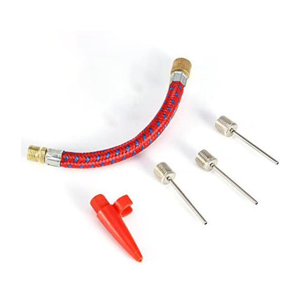5 Pcs Pump Adaptor Set Inflating Needle Valve Connector For Ball - Aimall