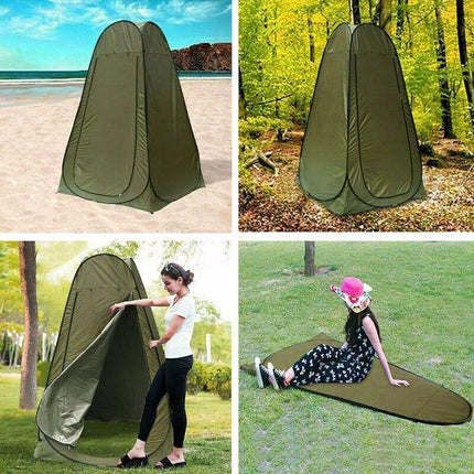 New Portable Pop Up Outdoor Camping Shower Tent Toilet Privacy Change Room AU - Aimall